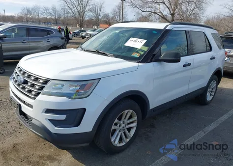 2016 Ford Explorer z USA, uszkodzony, nr VIN 1FM5K8B81GGB00512